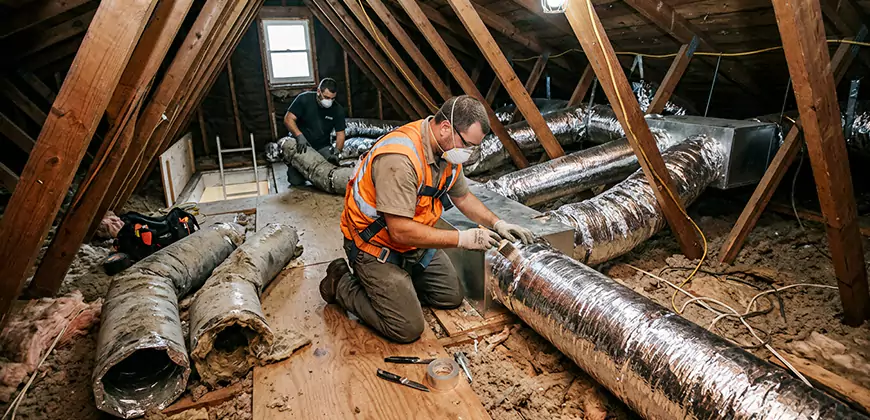 AC Duct Replacement in North Hills