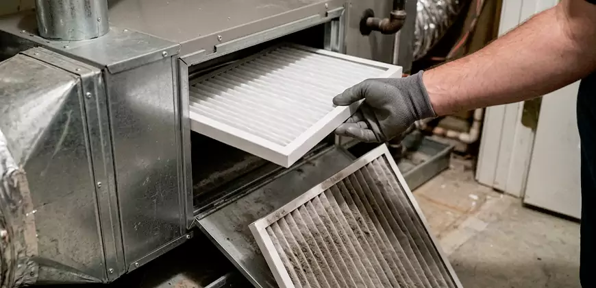 Window and Split Unit Filter Cleaning in North Hills