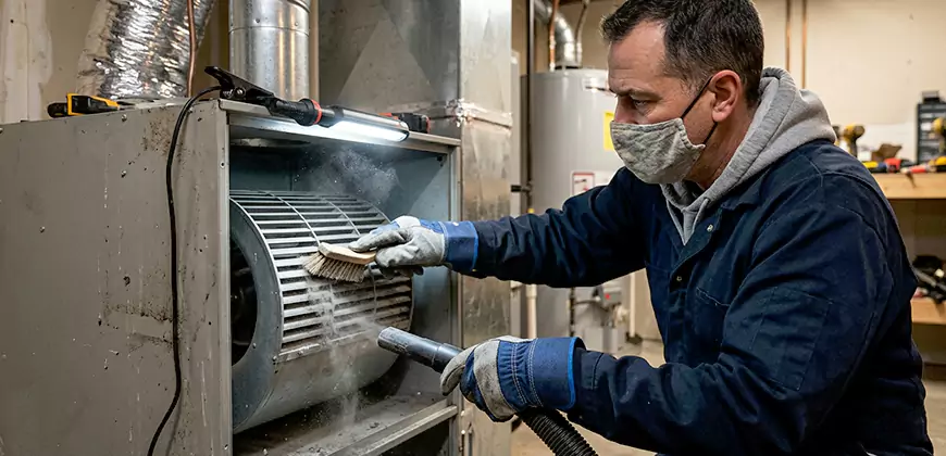 Commercial Vent Decontamination in North Hills