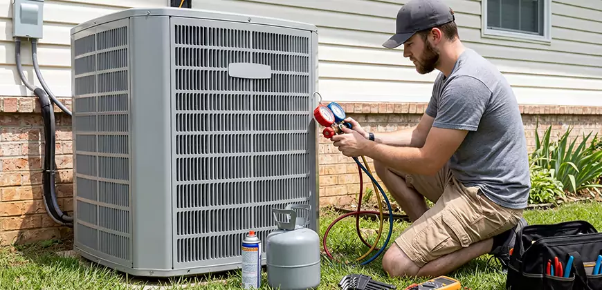 Emergency Air Conditioning Retrofit in North Hills