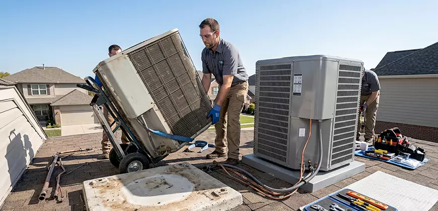 High-Efficiency Emergency Replacement in North Hills