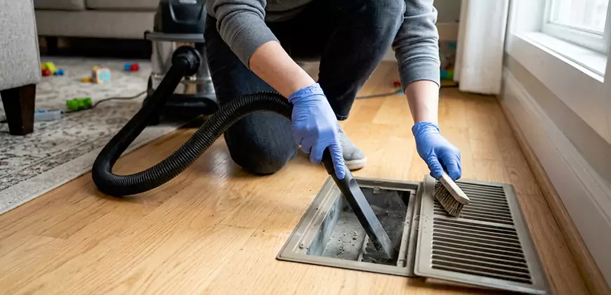 Ducted Heating Filter Cleaning in North Hills