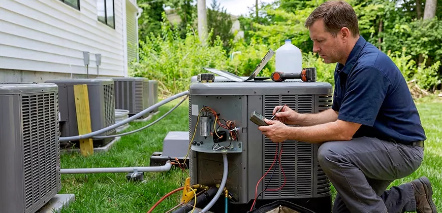 Heat Pump Conversion in North Hills