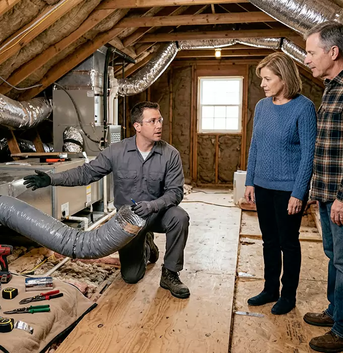 Why North Hills Homeowners Choose North Hills AC Repair for AC Duct Replacement?