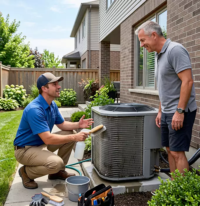 Why North Hills, CA Homeowners Choose North Hills AC Repair for Outdoor AC Unit Cleaning?